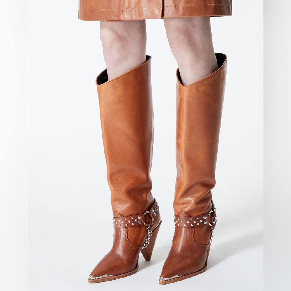 The Kooples Leather Boots - Picture 2 of 6